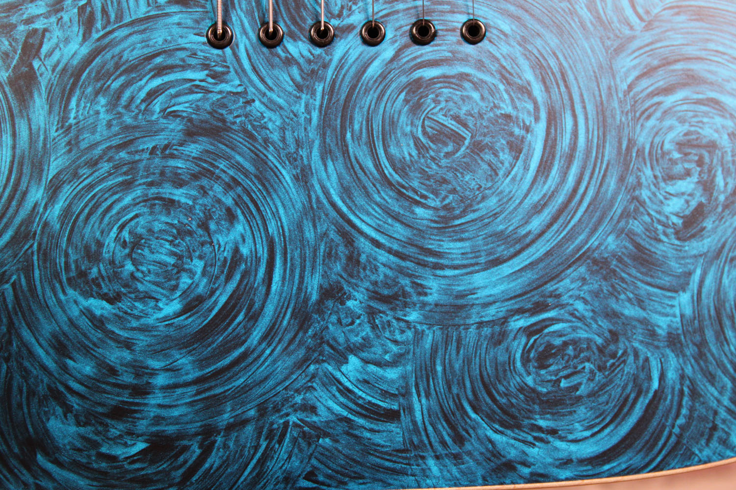 USA M-II Neck  Thru NT SC SD BH Teal Marble